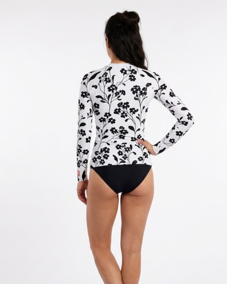 UV-T-Shirt UPF 80 Damen – FLEURBLEU - 4