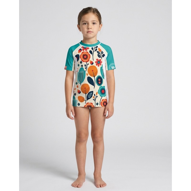 Kids' UPF 80 UV T-shirt – SEAFLOWER