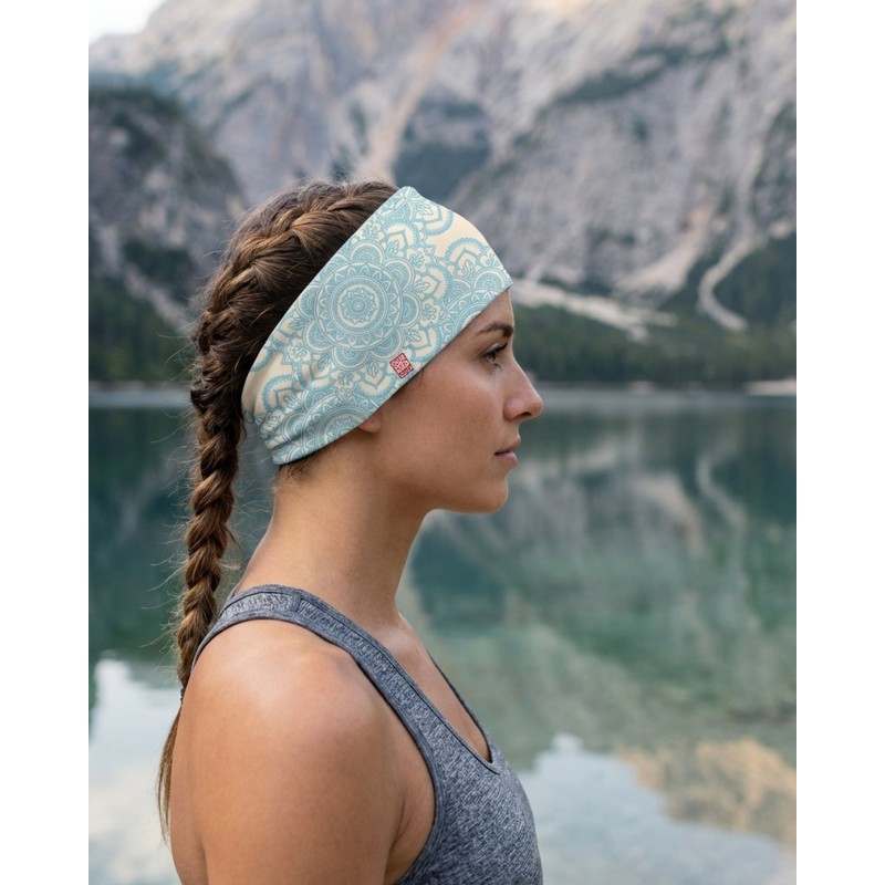 Tour de cou anti UV MANDALA – Protection soleil respirante