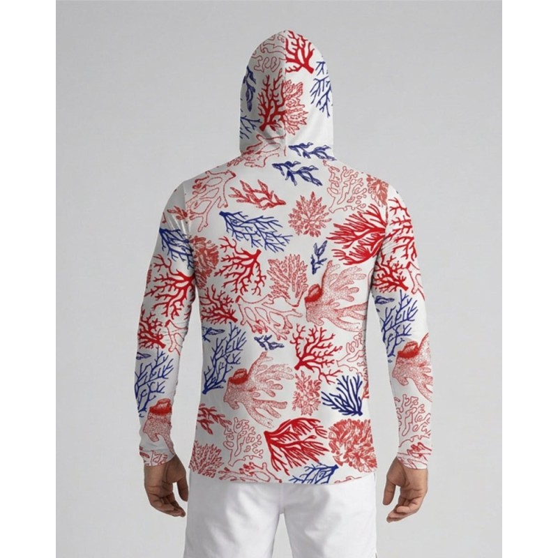 Lycra Anti Uv Capuche → CORAIL 3