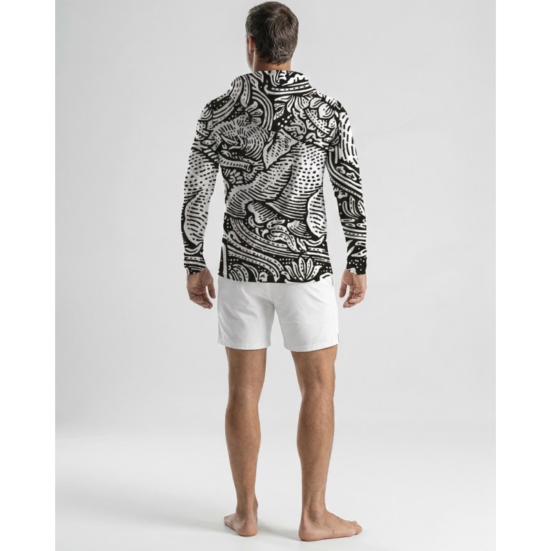 Tee-shirt anti-UV Capuche UPF 80 homme – TIGER
