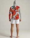 Tee-shirt anti-UV Capuche UPF 80 homme – HIBISCUS vue 2