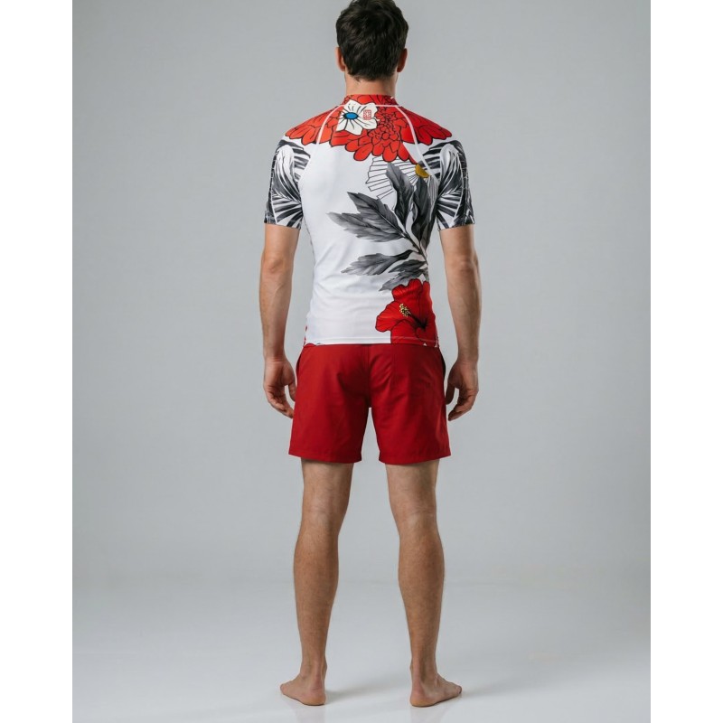 Men's UPF 80 UV T-shirt – REDFLOWER - 2