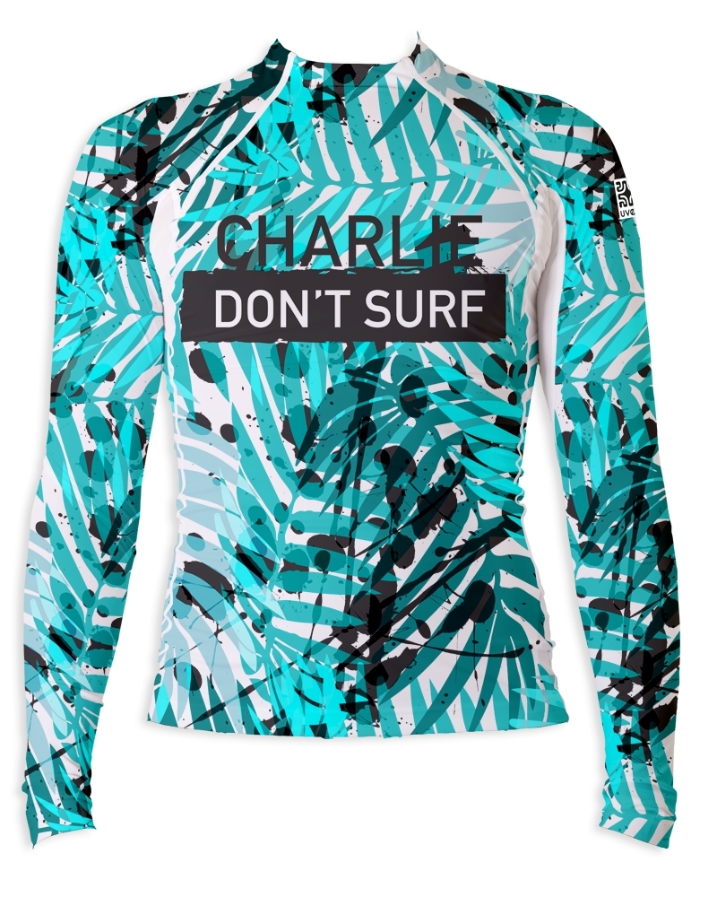 Tshirt anti uv col montant - CHARLIE-LYCRA UPF 80-UVEA