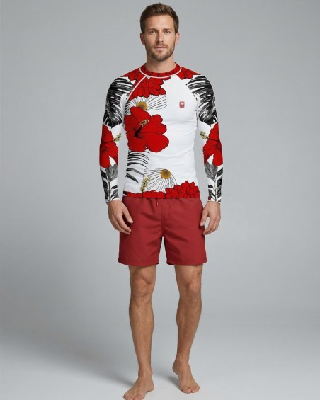 UV-T-Shirt UPF 80 Herren – REDFLOWER - 1