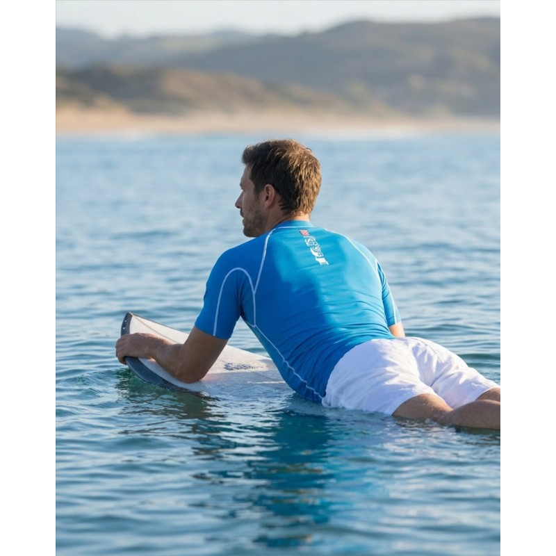 Camiseta Anti-UV UPF 80 Hombre – PANTONE - 18