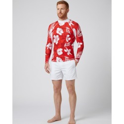 Tee-shirt anti-UV UPF 80 homme – HAWAII ROUGE