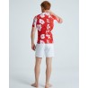 Men's UPF 80 UV T-shirt – HAWAII ROUGE - 2
