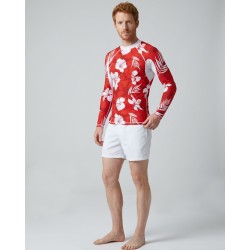 UV-T-Shirt UPF 80 Herren – HAWAII ROUGE - 4