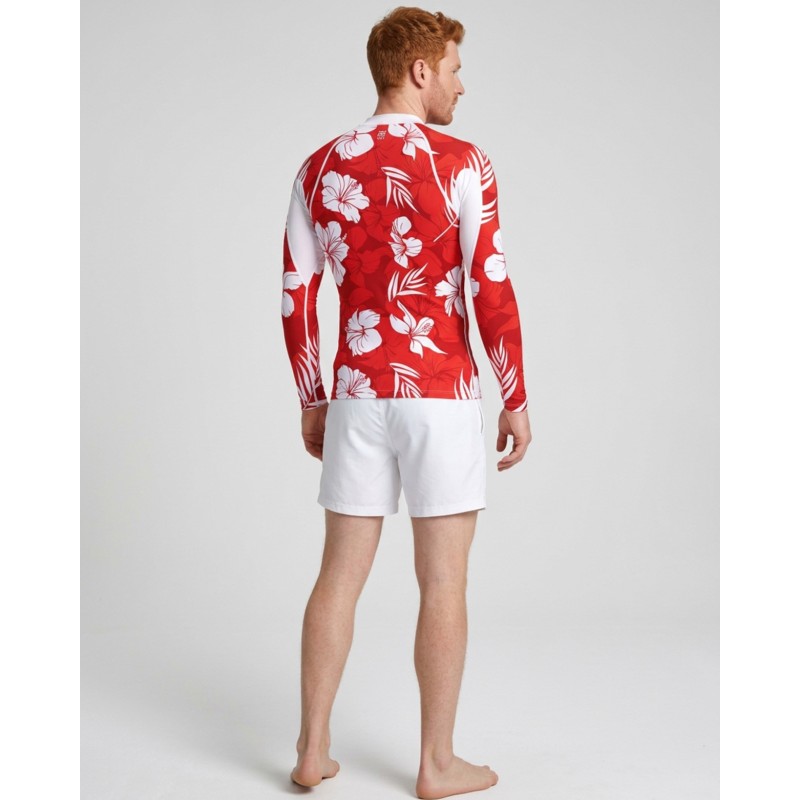 UV-T-Shirt UPF 80 Herren – HAWAII ROUGE - 5