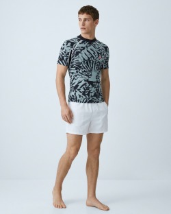 Tee-shirt anti-UV UPF 80 homme –  FEUILLEJUNGLE — manche courte