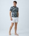 Tee-shirt anti-UV UPF 80 homme –  FEUILLEJUNGLE — manche courte vue 1