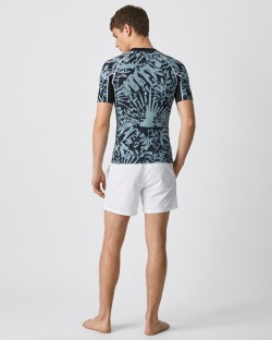 Camiseta Anti-UV UPF 80 Hombre – FEUILLEJUNGLE - 3 — manche courte