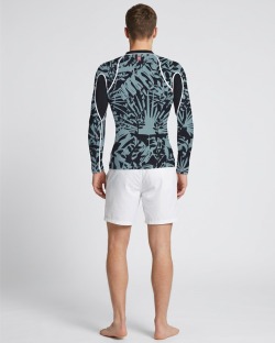 Men's UPF 80 UV T-shirt – FEUILLEJUNGLE - 6 — manche longue