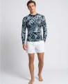 Tee-shirt anti-UV UPF 80 homme –  FEUILLEJUNGLE — manche longue vue 2