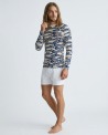 Tee-shirt anti-UV UPF 80 homme – SARDINE — manche longue vue 3