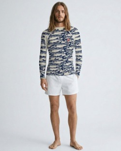 Men's UPF 80 UV T-shirt – SARDINE - 6 — manche longue