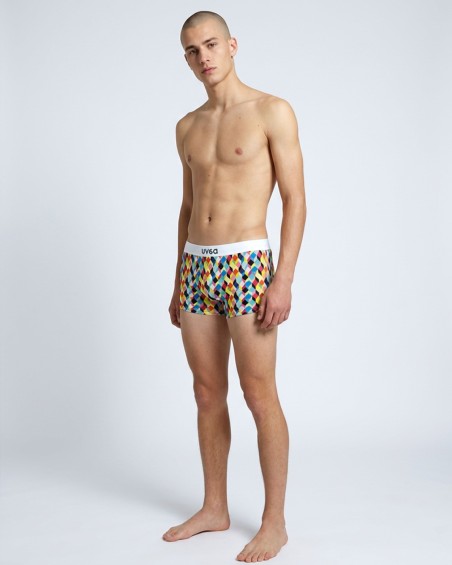 Boxer de bain Homme CUBE | Graphique & Recyclé