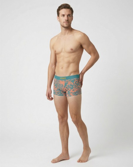 Boxer de bain Homme FEUILLAGE | Maillot recyclé | nature & durable