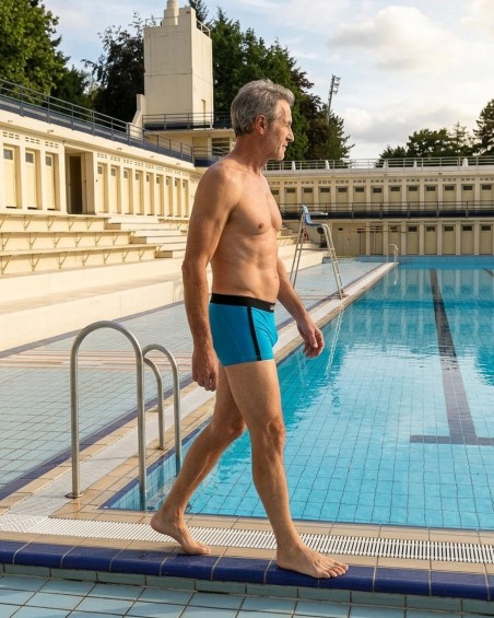 Men's Swim Boxer NAVY | Recycled & Chic Marine