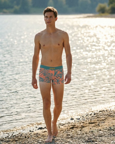 Men's Swim Boxer FEUILLAGE | Recycled, Natural & Durable