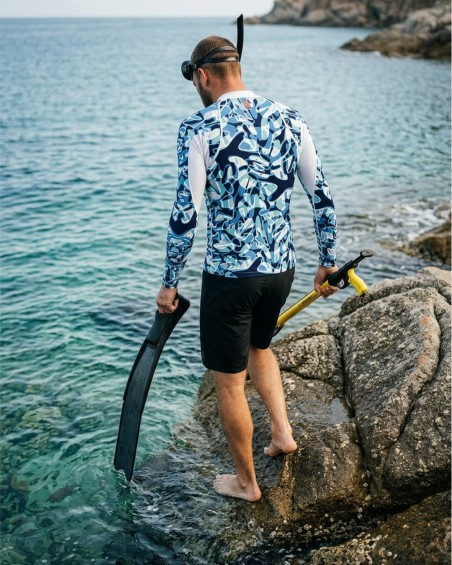 Men's UV T-shirt CAMOUFLAGE | UPF 80 | Best UV Protection