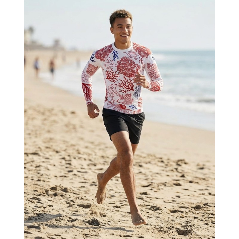 Men's UV T-shirt CORAIL | UPF 80 | Quick Dry Technology