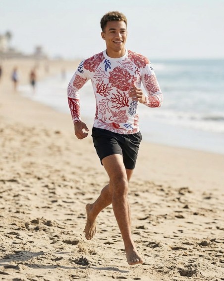 Men's UV T-shirt CORAIL | UPF 80 | Quick Dry Technology