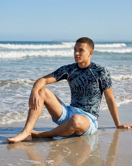 Men's UV T-shirt FEUILLEJUNGLE | UPF 80 | Sun Sport