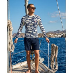 Men's UPF 80 UV T-shirt – SARDINE