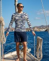 Men's UPF 80 UV T-shirt – SARDINE — manche courte vue 5