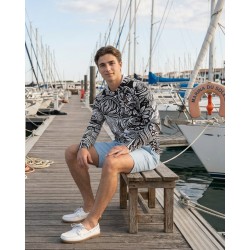 Men's UPF 80 Hooded UV T-shirt – TIGER