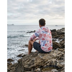Tee-shirt anti-UV Capuche UPF 80 homme – CORAIL