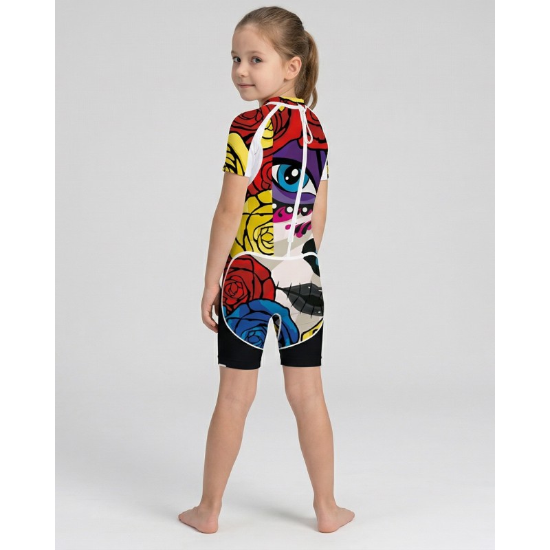 UV-Badeanzug UPF 80 Kinder – ANNABELLE - 1