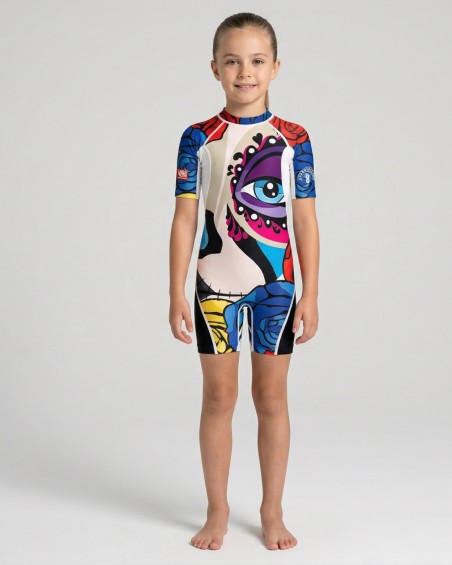 Combinaison anti-UV UPF 80 enfant – ANNABELLE