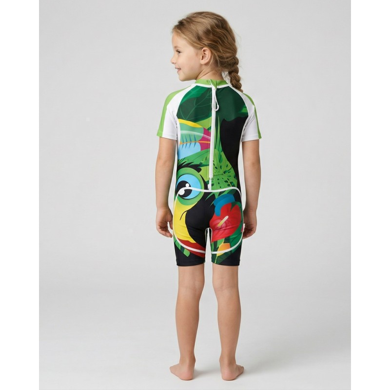 UV-Badeanzug UPF 80 Kinder – TOUCAN - 2