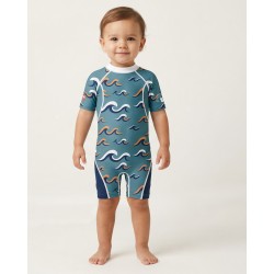 copy of Kids' UPF 80 UV Swimsuit – PICTO - 1