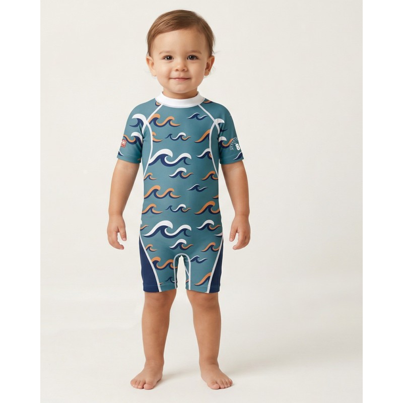 copy of Kids' UPF 80 UV Swimsuit – PICTO - 1