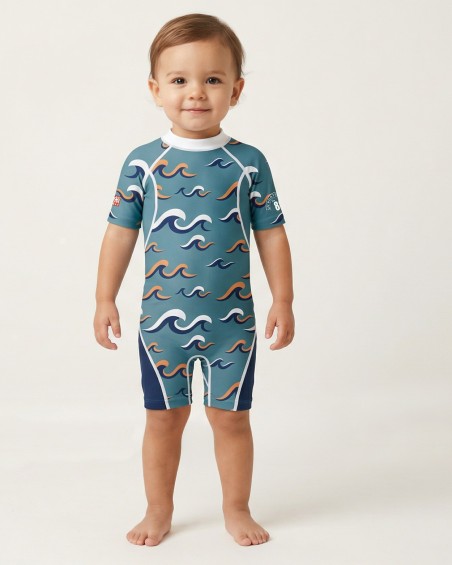 copy of Kids' UPF 80 UV Swimsuit – PICTO - 1