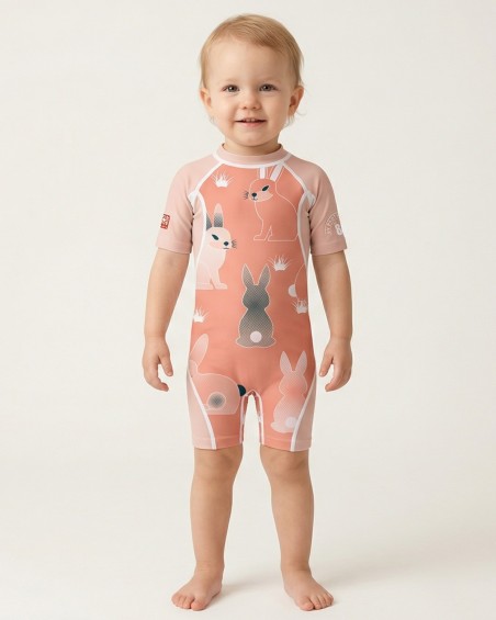 Kids' UPF 80 UV Swimsuit – RUN - 1