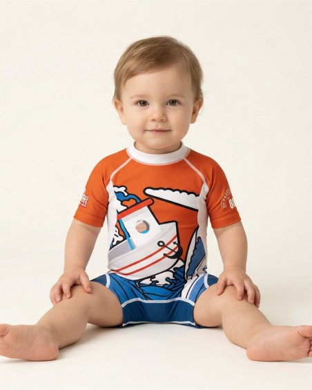 Kids' UPF 80 UV Swimsuit – CHALUT - 2