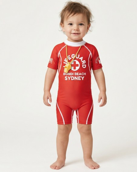 UV-Badeanzug UPF 80 Kinder – BONDI - 1