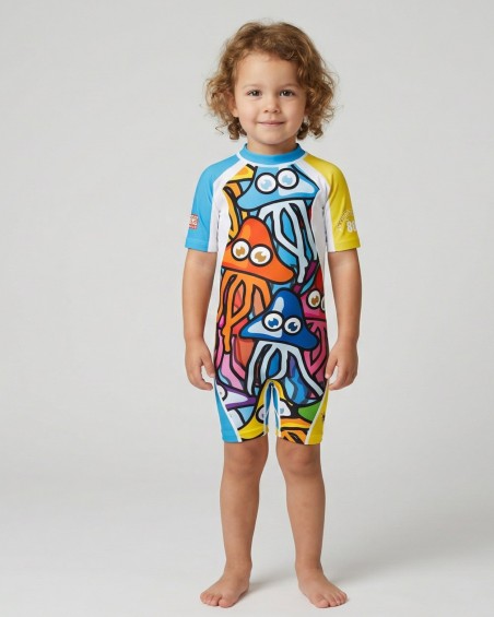 Kids' UPF 80 UV Swimsuit – FUNNYJELLY
