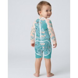 Combinaison anti-UV UPF 80 enfant – BABYBLUESEA