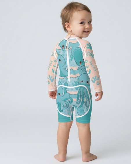 Kids' UPF 80 UV Swimsuit – BABYBLUESEA - 3