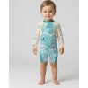 Traje de Baño Anti-UV UPF 80 Niño – BABYBLUESEA - 4
