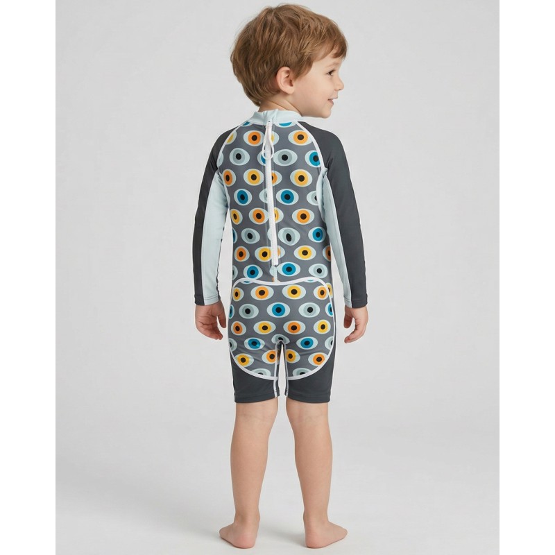 Kids' UPF 80 UV Swimsuit – EYES - 1
