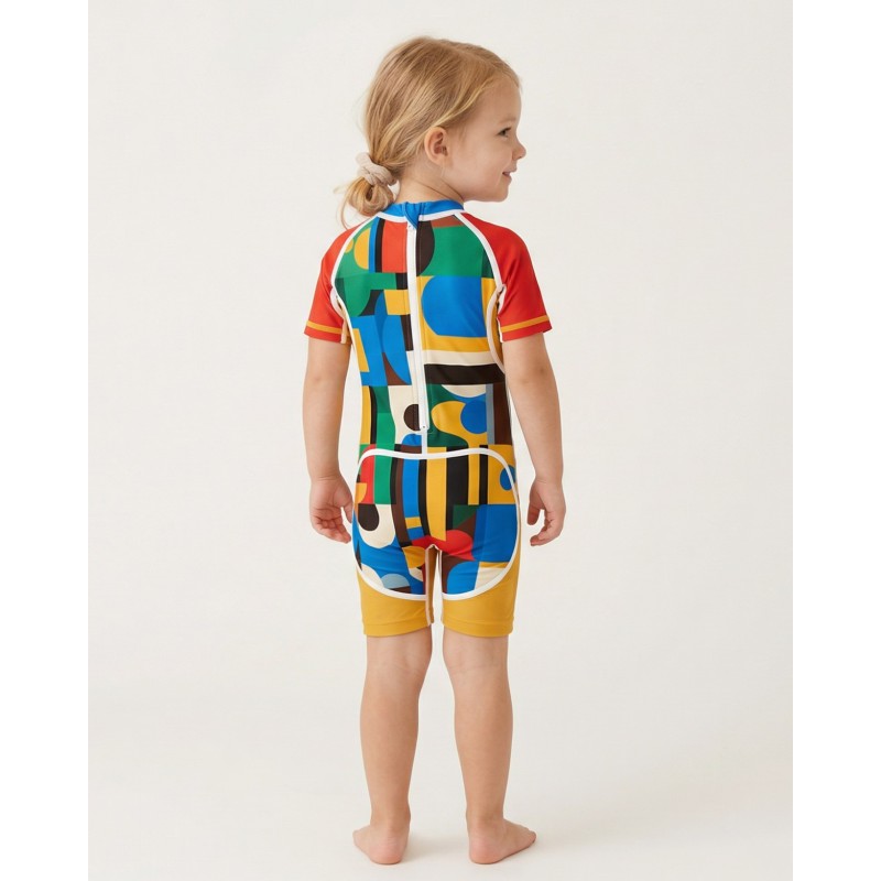 Combinaison anti-UV UPF 80 enfant – BRIQUE