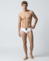 Slip de bain homme – WHITE vue 1