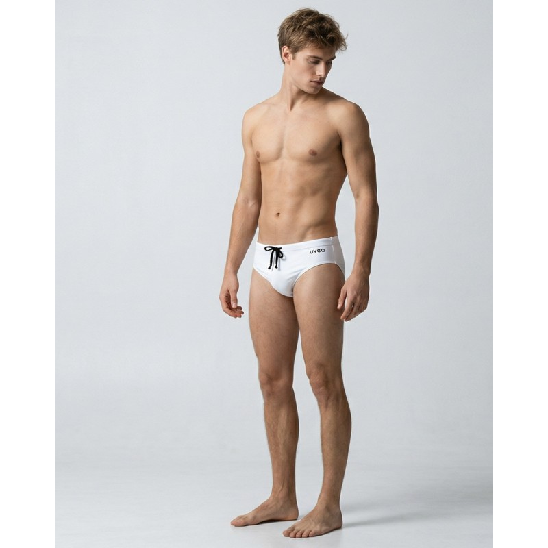 Slip de baño para hombre – WHITE - 2